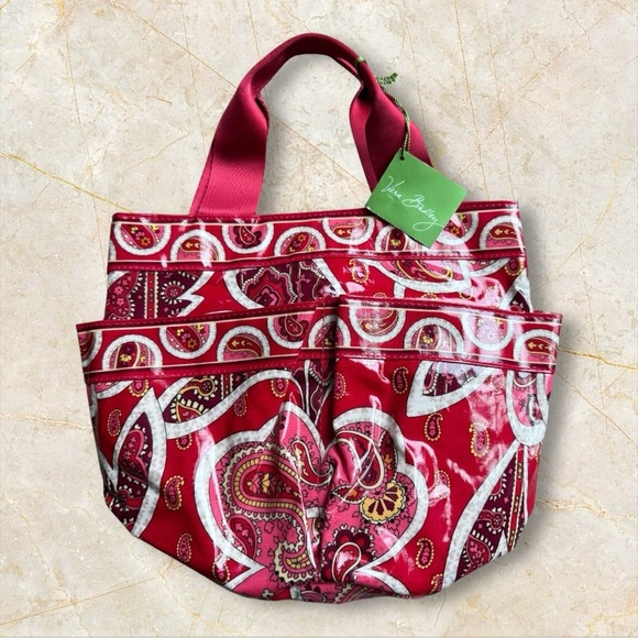 Vera Bradley Rosy Posies Shower Caddy - NWT - Picture 2 of 5